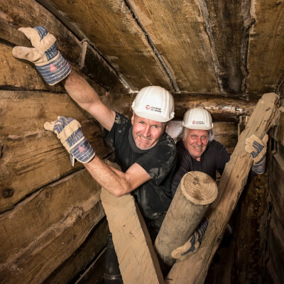 2 M�nner im Escape Room Bergwerk Holzminden